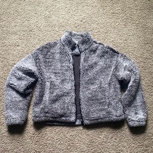 Garage grey sherpa jacket (size M)